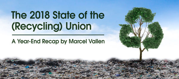 Blog post: State of the Recycling Union - by Marcel Vallen