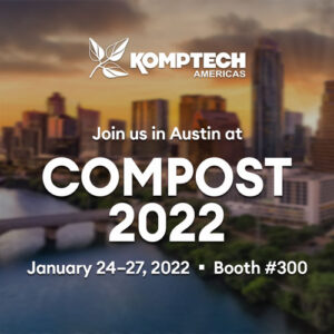 Join us in Austin at COMPOST 2022, January 24–27, 2022, Booth #300