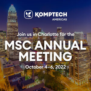 Join us in Charlotte for the MSC Annual Meeting, October 4–6, 2022