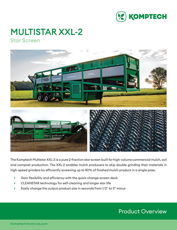 Multistar XXL-2 star screen product sheet