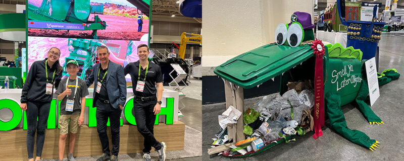 WasteExpo 2023 highlights from the Komptech Americas booth.